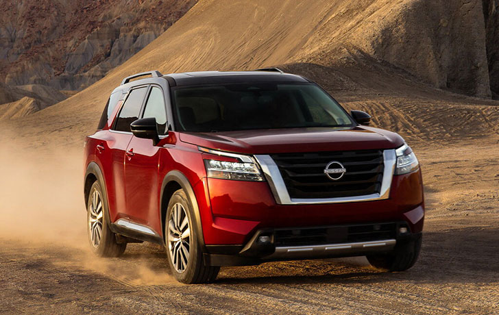 Внешний вид Nissan Pathfinder